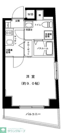グランフォースお花茶屋の物件間取画像